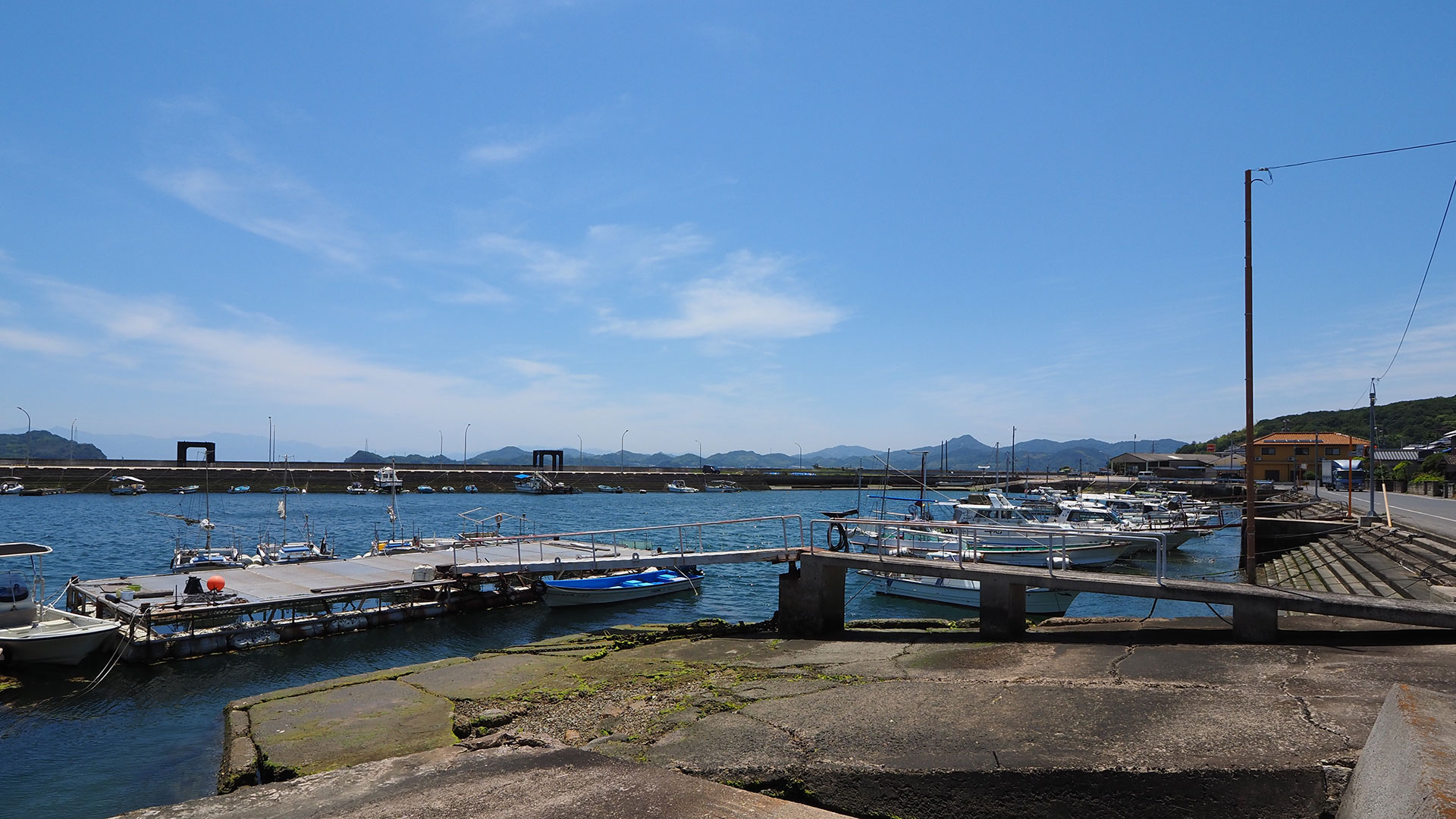 岩城漁港（いわぎぎょこう） Iwagi Fishermans Port