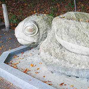 亀老山の名前の由来となった亀の石像の謎 亀老山の名前の由来となった亀の石像の謎