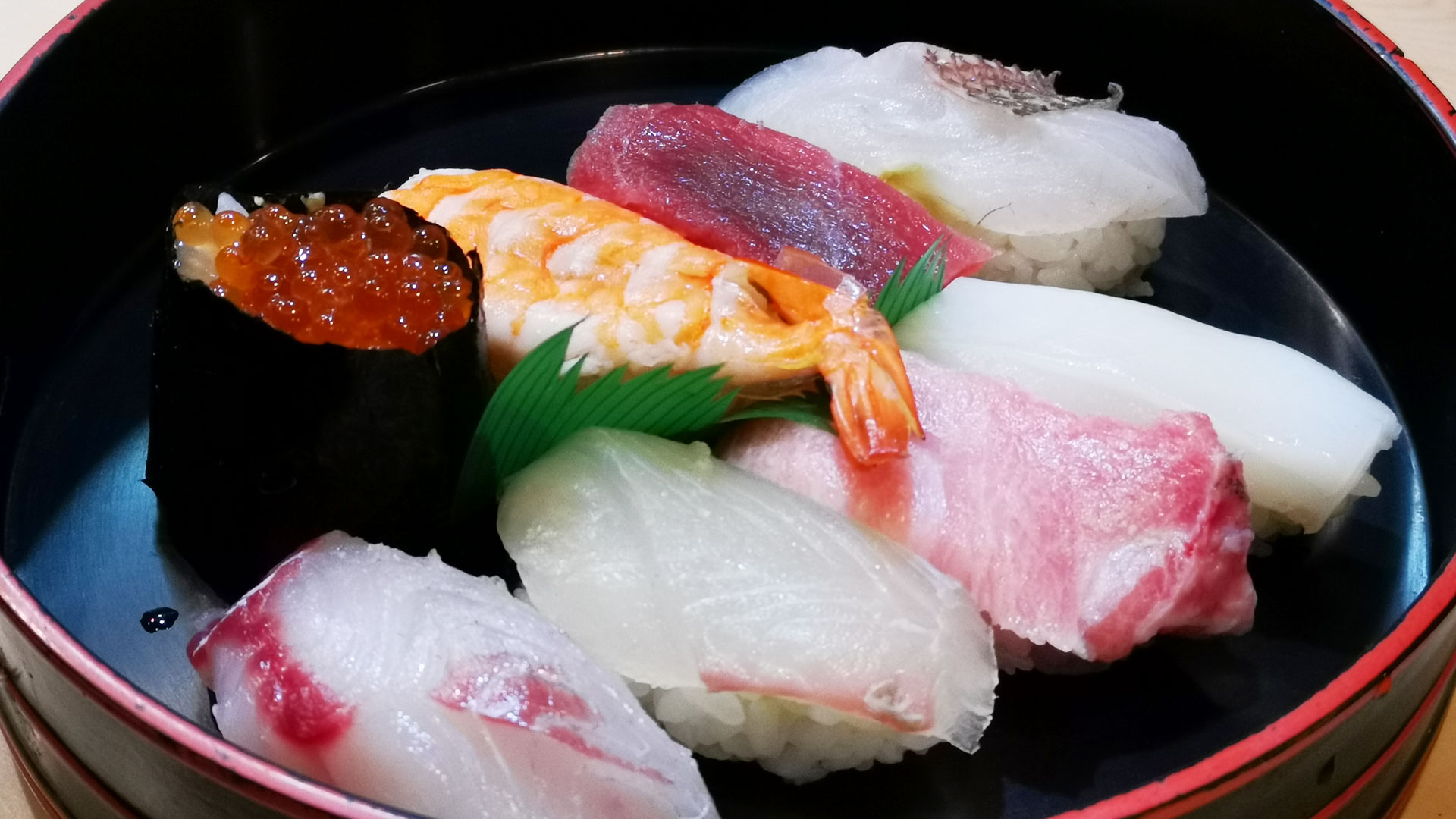おまかせの上にぎりが旨いなにわ寿司 【尾道市久保】 Naniwa Sushi