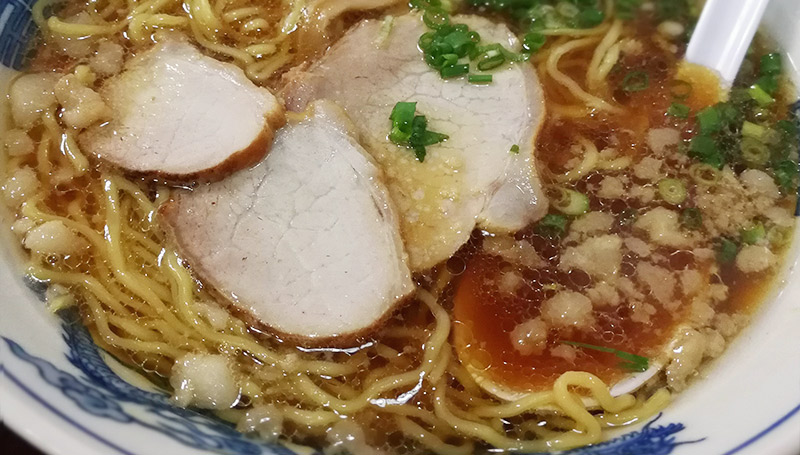 背脂チャッチャ系の尾道ラーメン 尾道ラーメン